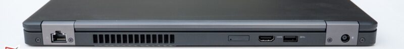 لپتاپ استوک Dell مدل Latitude 5480 پورت های پشت