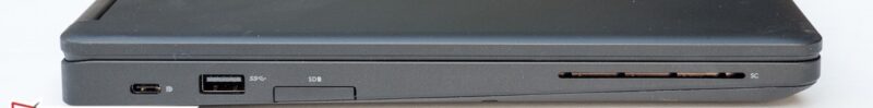 لپتاپ استوک Dell مدل Latitude 5480 پورت های چپ