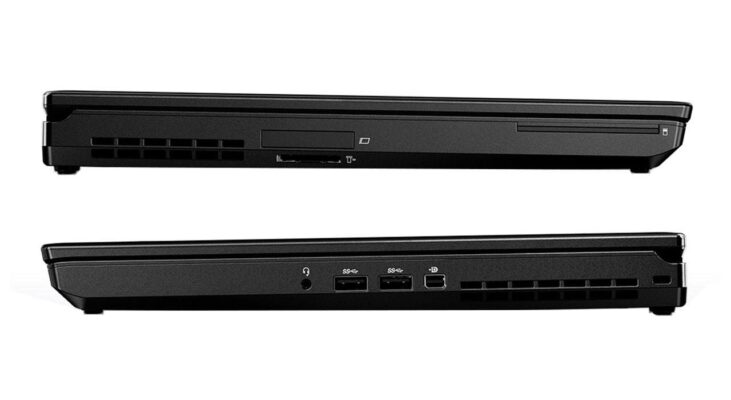 لپ تاپ 15 اینچی Lenovo مدل ThinkPad P50 پورت ها ۲