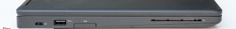 لپ‌تاپ استوک Dell مدل Latitude 5480 پورت های چپ