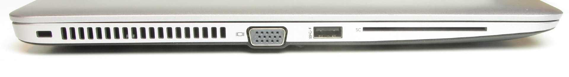 لپ‌تاپ استوک HP مدل EliteBook 850 G3 پورت های چپ