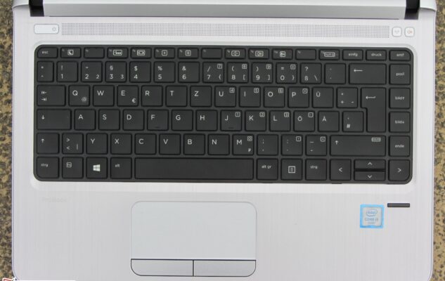 لپ‌تاپ استوک HP مدل ProBook 430 G3 صفحه کلید