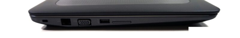 لپ‌تاپ استوک HP مدل ZBook 15 G3 پورت های چپ