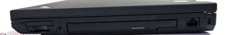 لپ‌تاپ استوک Lenovo مدل ThinkPad W530 پورت های راست