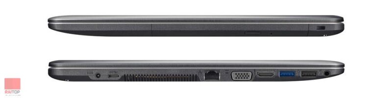 لپ تاپ استوک 15 اینچی ASUS مدل X540LJ پورت ها