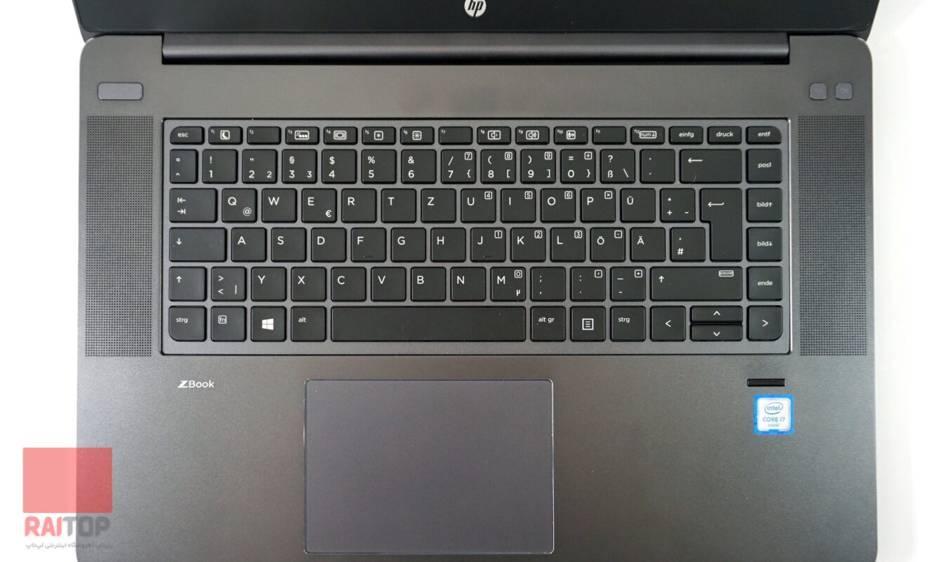 لپ تاپ استوک 15 اینچی HP مدل ZBook 15 Studio G3 صفحه کلید ۱