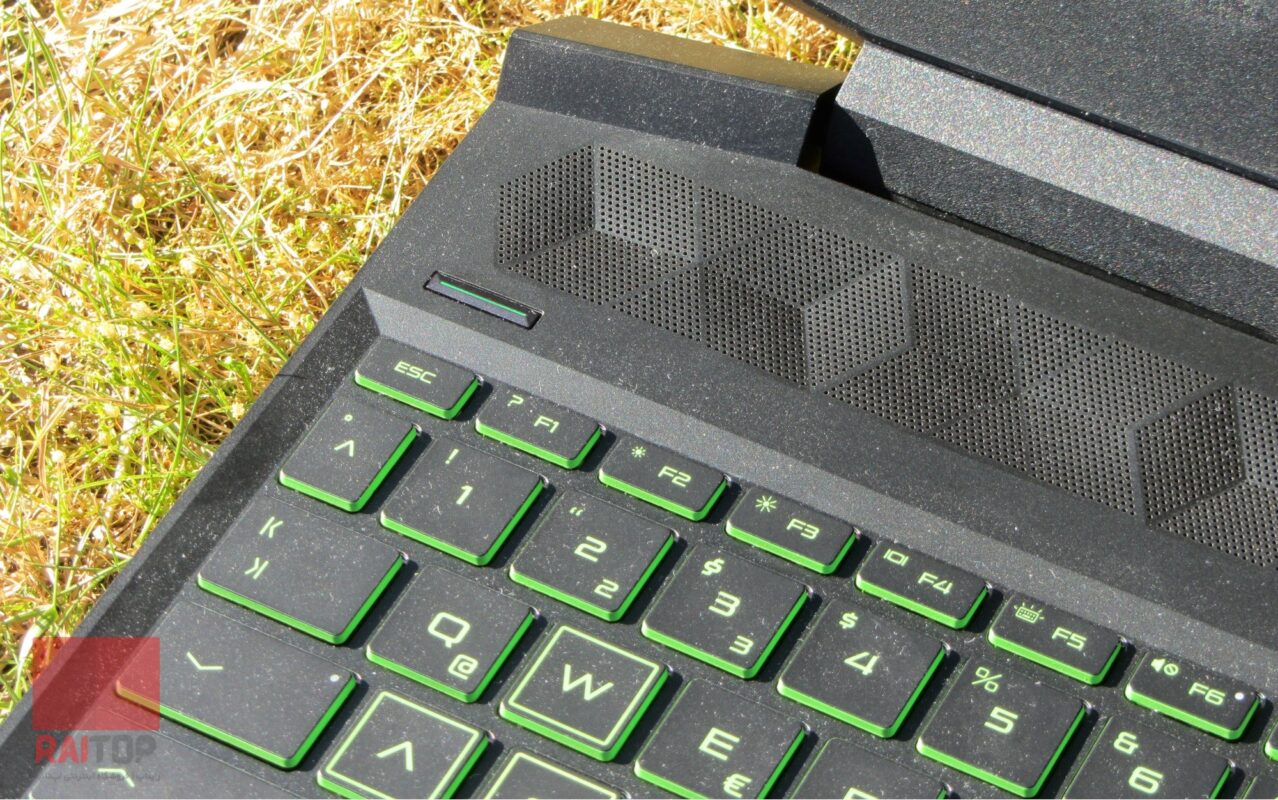 لپ تاپ استوک 15.6 اینچی اچ پی مدل Pavilion Gaming Laptop EC-1007NE نمای نزدیک صفحه کلید