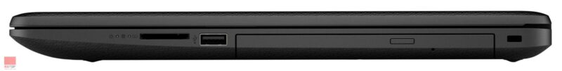 لپ تاپ استوک 17 اینچی HP مدل 17-by0 پورت های راست