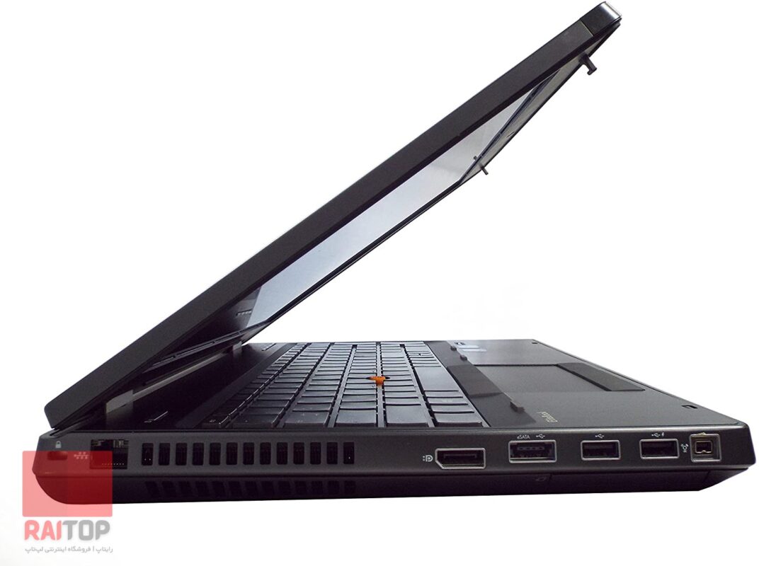 لپ تاپ استوک HP مدل EliteBook 8570w از چپ