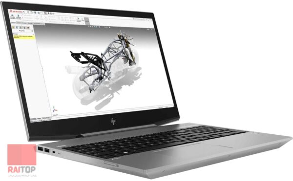 لپ تاپ استوک HP مدل ZBook 15v G5 از چپ