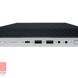 مینی کیس استوک HP مدل EliteDesk 800 G5 i7 به همراه ماوس و کیبرد اچپی رو به رو