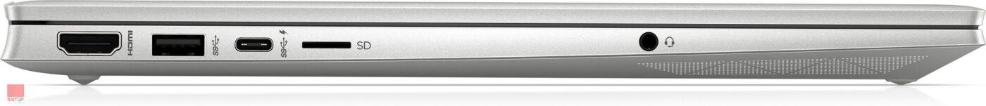 لپ تاپ 15.6 اینچی HP مدل Pavilion 15-eg0 پورت های چپ