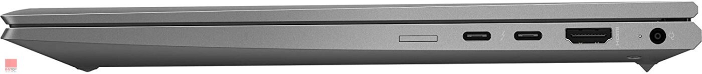 لپ تاپ استوک HP مدل ZBook Firefly 14 G7 i7 16GB پورت های راست
