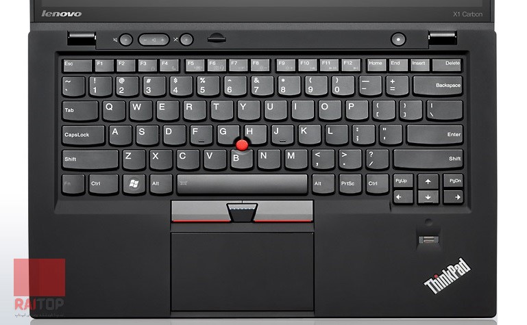 لپ تاپ استوک Lenovo مدل Thinkpad X1 Carbon i7 صفحه کلید