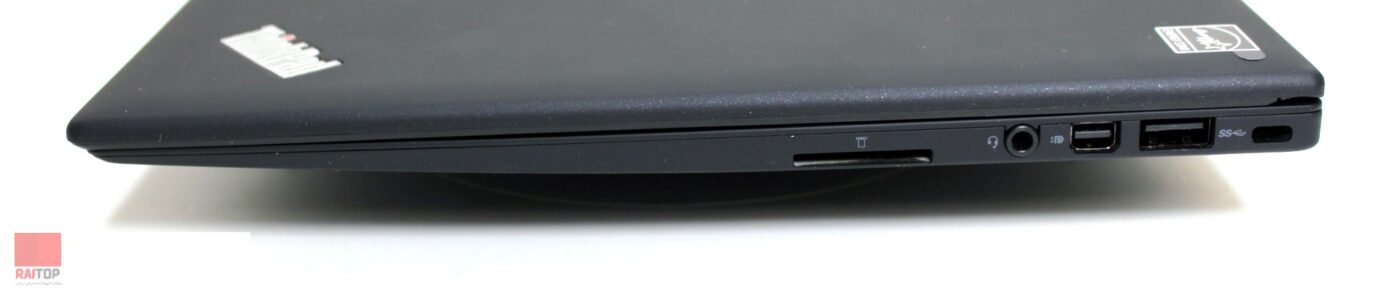 لپ تاپ استوک Lenovo مدل Thinkpad X1 Carbon i7 پورت های راست