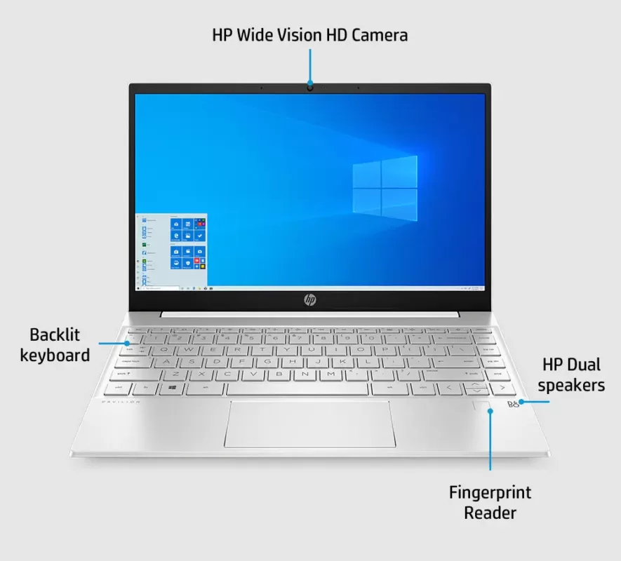 لپ تاپ اپن‌باکس 13 اینچی HP مدل Pavilion 13-bb0 امکانات