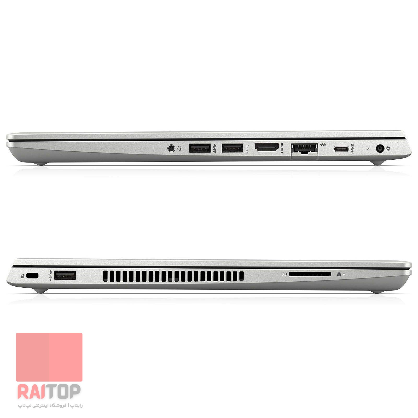 لپ‌تاپ استوک 15 اینچی HP مدل ProBook 450 G6 پورت ها