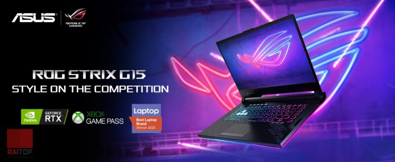 لپ تاپ 15 اینچی ASUS مدل ROG Strix G512LW بنر