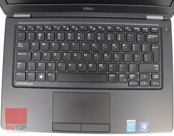 لپ تاپ استوک 12.5 اینچی Dell مدل Latitude E5250 صفحه کلید