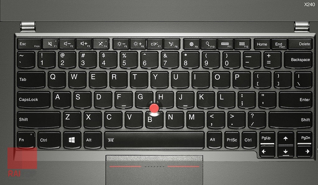 لپ تاپ استوک 12.5 اینچی Lenovo مدل ThinkPad X240 i5 صفحه کلید