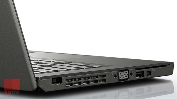 لپ تاپ استوک 12.5 اینچی Lenovo مدل ThinkPad X240 i5 پورت های چپ