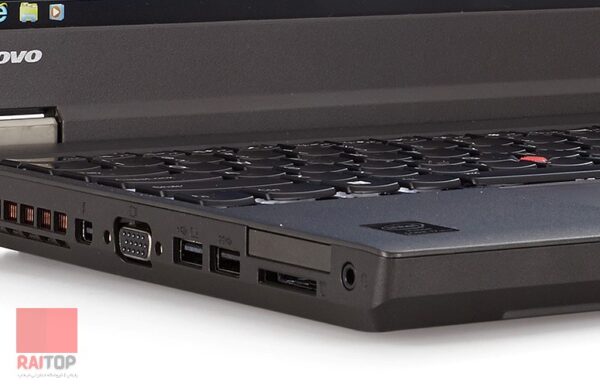 لپ تاپ استوک 15 اینچی Lenovo مدل ThinkPad W540 پورت های چپ