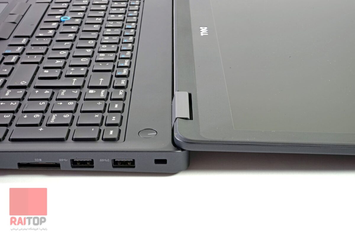 لپ تاپ استوک ورک‌استیشن Dell مدل Precision 3510 زاویه باز