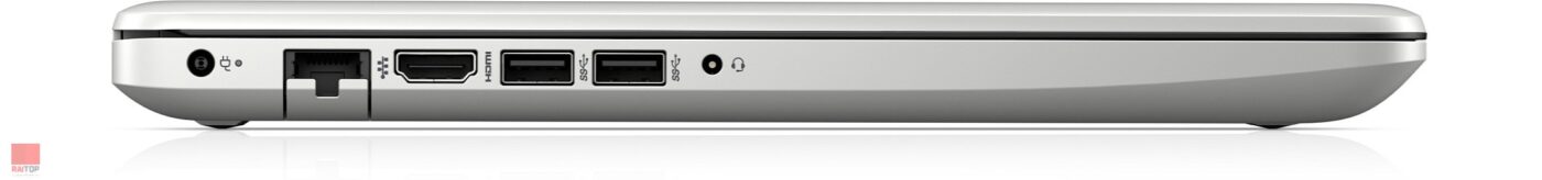 لپ تاپ اپن باکس 15 اینچی HP مدل 15-db0046au پورت های چپ