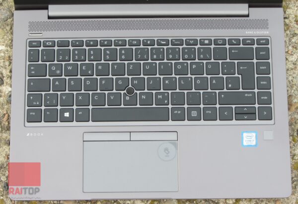 لپ تاپ اپن باکس ورک استیشن HP مدل ZBook 14u G6 صفحه کلید