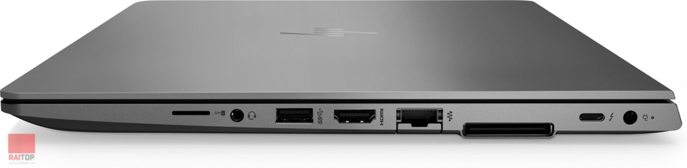 لپ تاپ اپن باکس ورک استیشن HP مدل ZBook 14u G6 پورت های راست