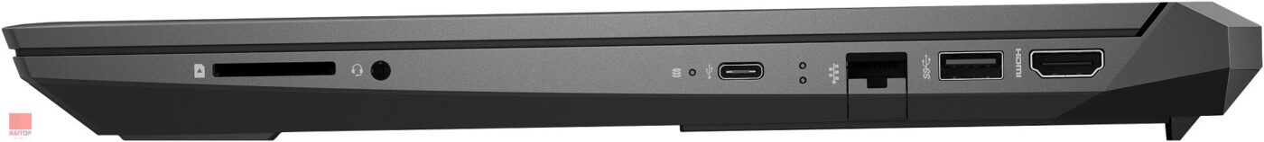 لپ تاپ گیمینگ 15 اینچی HP مدل Pavilion Gaming - 15-ec01 پورت های راست