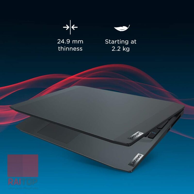 لپ‌ تاپ گیمینگ 15.6 اینچ Lenovo مدل IdeaPad Gaming 3 Ryzen 5 طراحی و ساختار