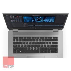 لپ تاپ 15 اینچی HP مدل ZBook 15 Studio G5 Workstation - i7 نمای بالا