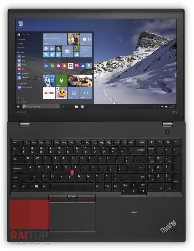 لپ تاپ 15 اینچی Lenovo مدل ThinkPad T560 باز ۲