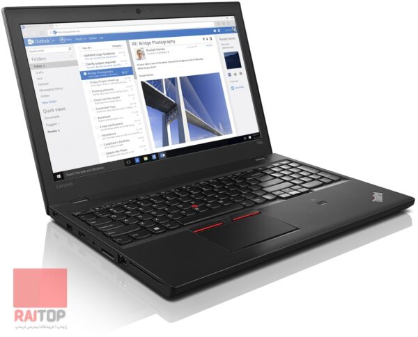لپ تاپ 15 اینچی Lenovo مدل ThinkPad T560 رخ چپ ۱