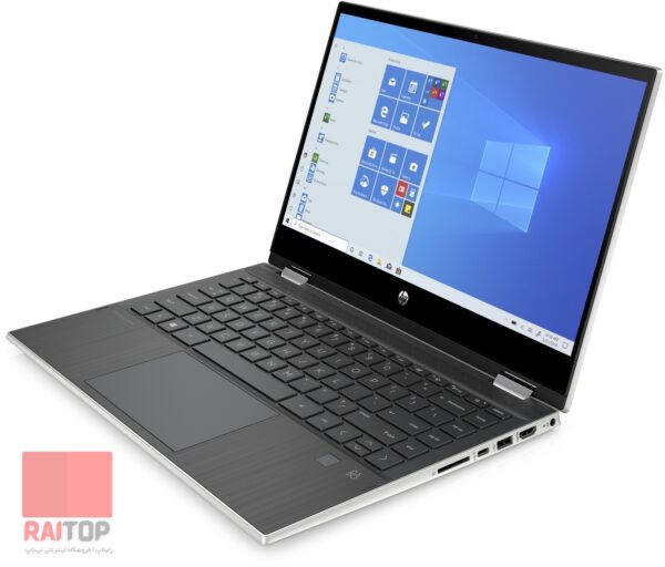 لپ تاپ استوک 14 اینچی چرخشی HP مدل Pavilion x360 14m-dw1 نسل 11 رخ راست