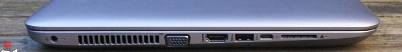 لپ تاپ استوک 15 اینچی HP مدل ProBook 450 G4 پورت های چپ