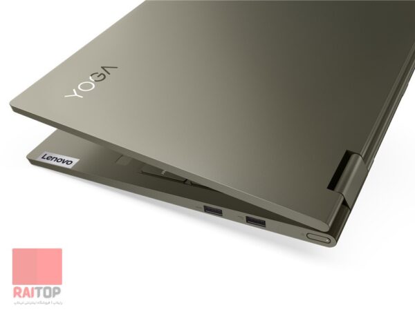 لپ تاپ اپن باکس 15 اینچی Lenovo مدل Yoga 7-15ITL5 پورت های راست
