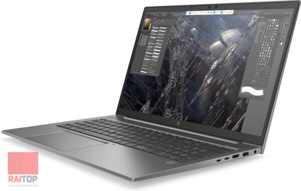 لپ تاپ ورک استیشن اپن باکس HP مدل ZBook Firefly 15 G7 رخ راست