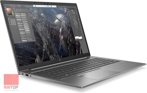 لپ تاپ ورک استیشن اپن باکس HP مدل ZBook Firefly 15 G7 رخ چپ
