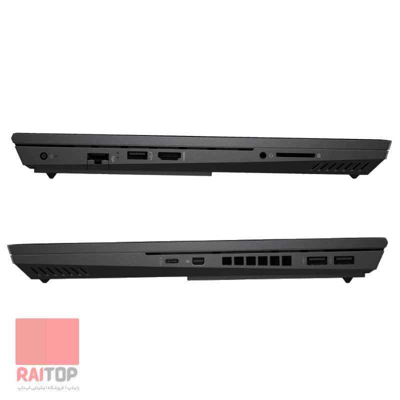 لپ تاپ گیمینگ HP مدل OMEN 15-ek1013TX i7 3060 پورت ها