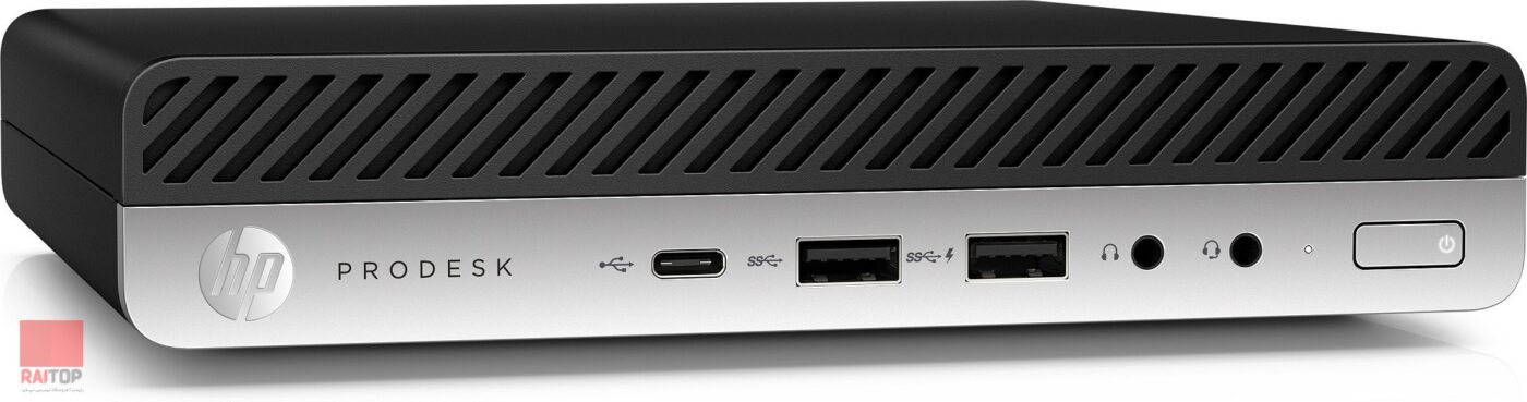 مینی کیس HP مدل ProDesk 600 G4 Desktop Mini Business چپ