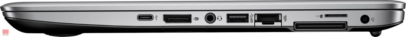 لپ تاپ استوک 14 اینچی HP مدل EliteBook 840 G3 پورت های راست