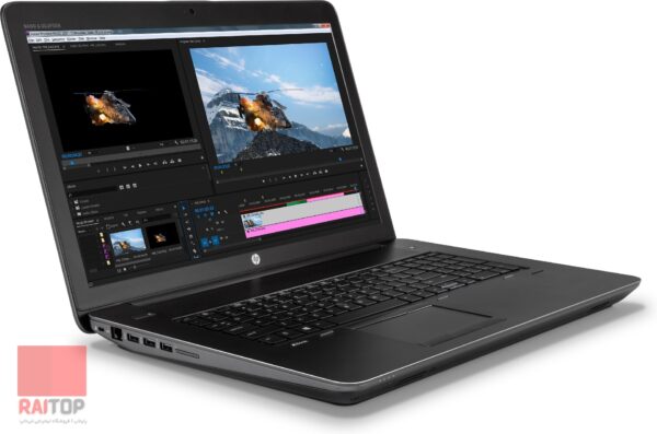 لپ تاپ استوک 17 اینچی HP مدل ZBook 17 G4 Workstation رخ چپ