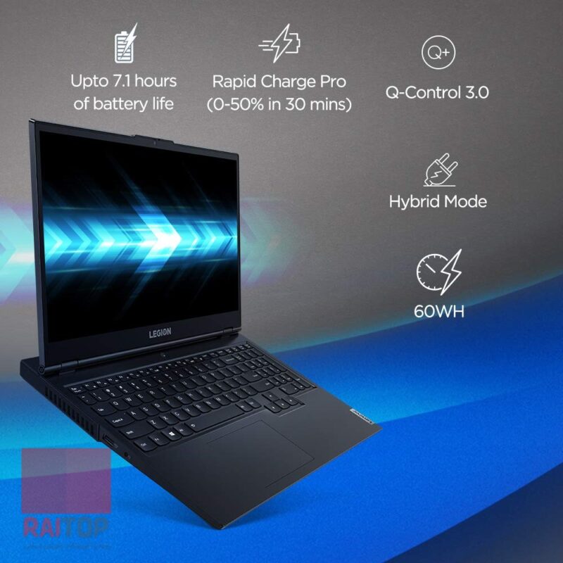 لپ تاپ گیمینگ Lenovo مدل Legion 5 (15) AMD شارژ