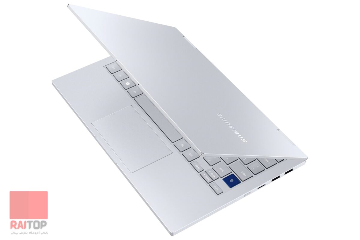 لپ تاپ 13 اینچی Samsung مدل Galaxy Book Flex2 Alpha نیمه باز راست