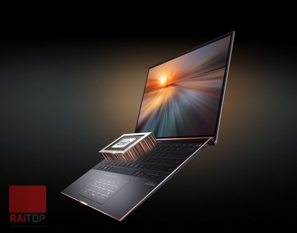 لپ تاپ ASUS مدل ZenBook S UX393 i7 راست ۱