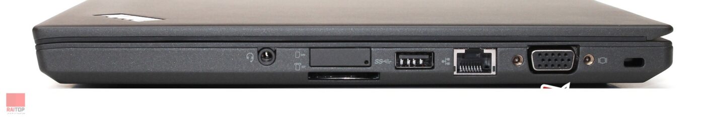 لپ تاپ استوک 14 اینچی Lenovo مدل T450 پورت های راست