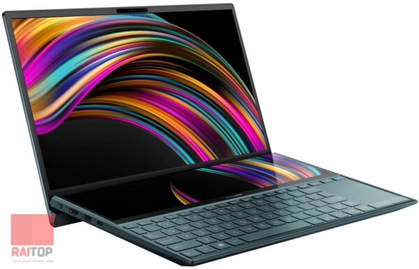 لپ تاپ دونمایشگر Asus مدل ZenBook Duo UX481FL رخ چپ
