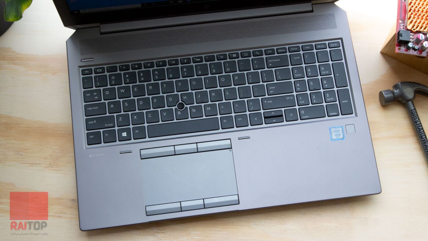 لپ تاپ ورک استیشن HP مدل ZBook 15 G6 صفحه کلید